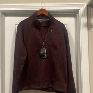 Brand New Eddie Bauer 1/4 Zip Sweater Fleece